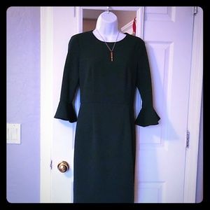 Donna Morgan Dark green dress - size 4